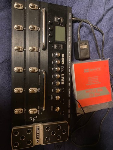 Processeur guitare line pod - guitare,