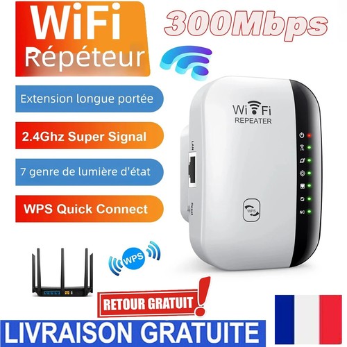 Répéteur wifi 300mbps - répéteur,