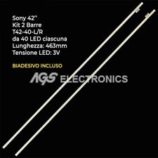 KIT 2 BARRES DE BARRES 40 TV LED SONY T42-40-L / R KDL-42W829B KDL-42W654A