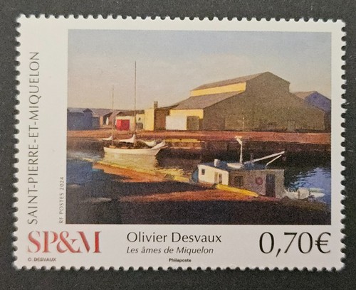 Timbre saint pierre et - sp&m,