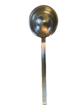 ANCIENNE LOUCHE INOXYDABLE INOX MASSIF ROSLE GERMANY ALLEMAGNE