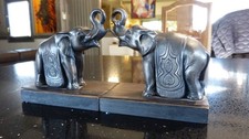 ELEPHANT ART DECO 1930 régule patine bronze non signé