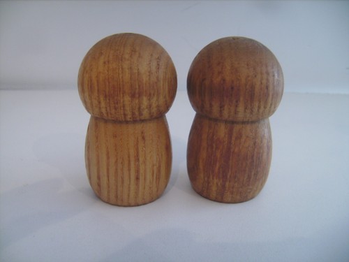 Salière poivrière bois - et,