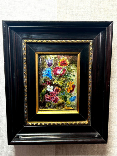 Ancien tableau émaux - , de