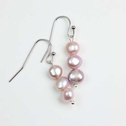 Boucles oreilles perles de - d'oreilles,