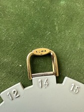 Boucle Ardillon Yema plaque or