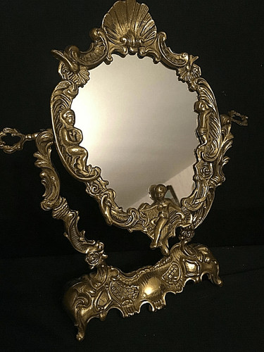 Miroir coiffeuse psyché - de,