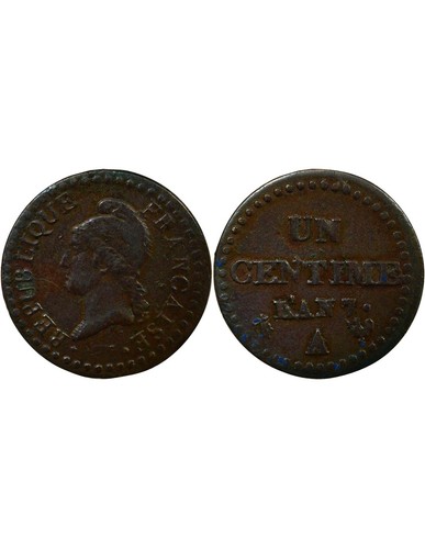 France directoire centime - -,