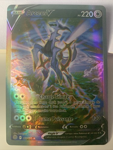 Carte pokémon arceus - pokémon, v
