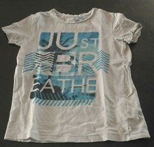 TEE SHIRT BLANC 10 ANS OKAIDI MANCHES COURTES