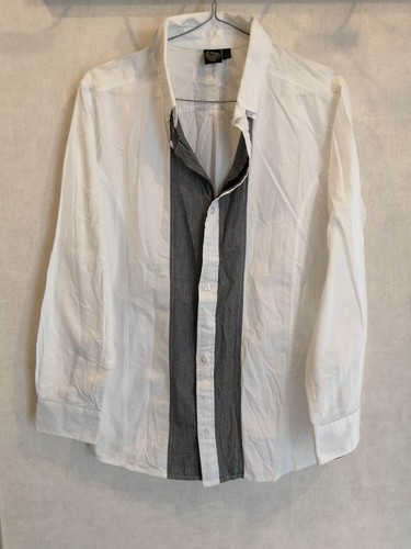 Chemise blanche rayée - , noire