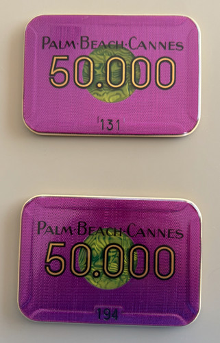 RARISSIME PLAQUE de 50 000