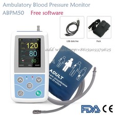 NIBP Ambulatoire Blood Pressure Monitor Holter sphygmomanomètre +cuff