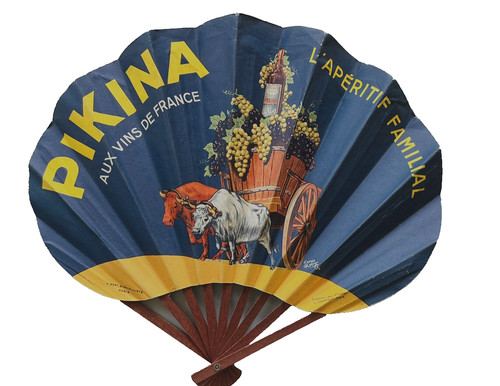 éventail publicitaire pikina - Éventail,