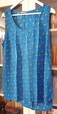 Joli petit haut bleu "Camaieu"
