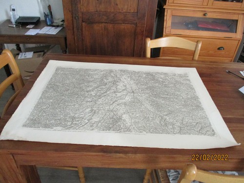 Carte ancienne gravure 31 - carte, 38
