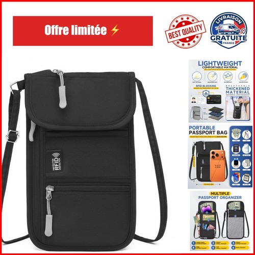 Pochette voyage rfid pour - voyage,