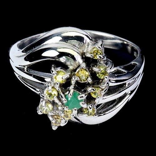 925 bague argent rond - 925,