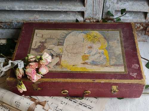 Ancienne boite vide - ancienne,