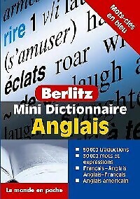 Mini dictionnaire anglais - mini,
