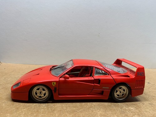 Burago ferrari f40 - 1987, sans