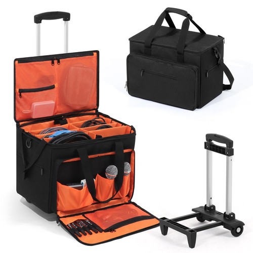 Cable organizer bag - bag, wheels