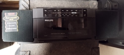 Radio double cassettes stereo - radio,
