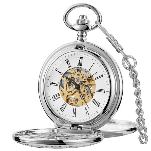 Montre gousset homme double - montre,