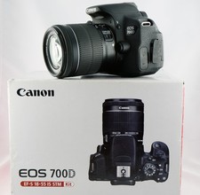 Canon EOS 700d, EF-S 18-55mm Stm Est Objectif, 5420 Ausl.1 Année Garantie