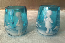 2 verres à ligueur avec anse