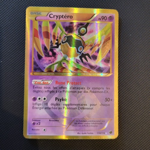 Cryptéro secret rare holo - rare,
