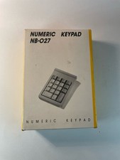 ANCIEN PAVE CLAVIER NUMERIQUE MK22 MAC ALLY KEYPAD CHIFFRES COLLECTION VINTAGE