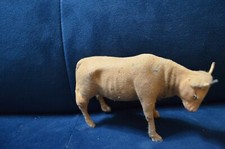 GRAND SANTON CRECHE ANCIEN DEVINEAU.BOEUF FLOQUE.CRECHE ANCIENNE NOEL ANCIEN