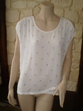 Superbe haut top été Miss Captain taille 2 NEUF et étiqueté à 52€ !!!
