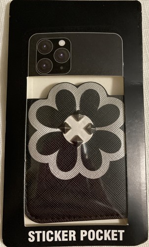 Flower studded black white - flower,