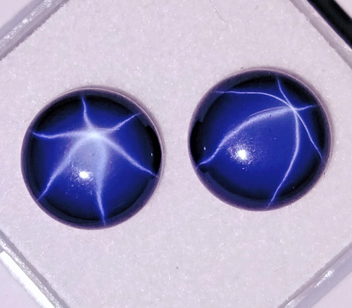 Paire pierres précieuses - de, 2