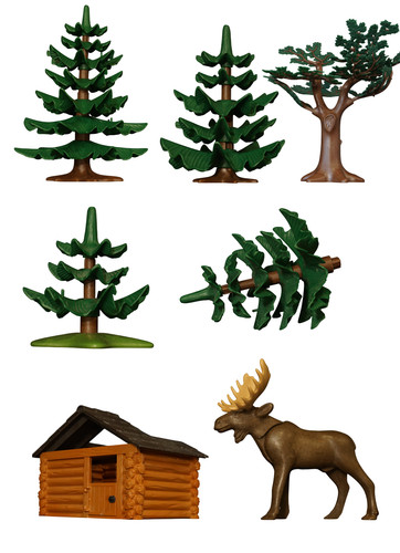 Playmobil sapin arbre - , au