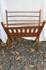 porte revue bois  pliant  ancien vintage 1960