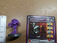 CHAUVE SOURIS SQUELETTE /MINIATURE+CARTE EN FRANCAIS SUPER DUNGEON EXPLORE M07