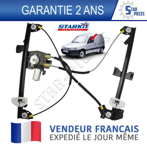 Leve vitre avant - vitre, avec