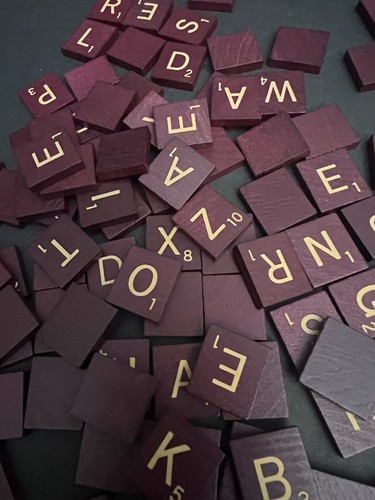 Genuine 2001 scrabble deluxe - genuine,