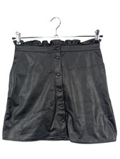 H&M DIVIDED Jupe en cuir