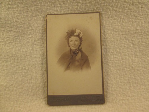 Photo cdv femme - cdv,