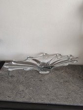 Centre De Table / Corbeille A Fruits En Verre. Art De La Table Vintage