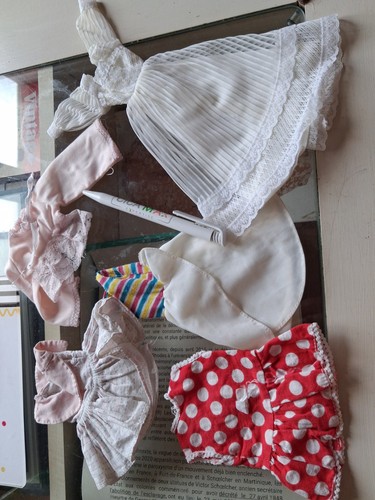 Lot vêtements poupee mannequ - lot,