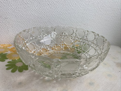 Ancien saladier cristal - saladier,