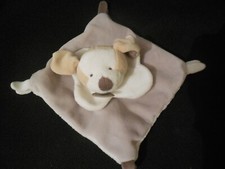 Chien plat beige blanc DOUDOU ET COMPAGNIE pour Alinéa