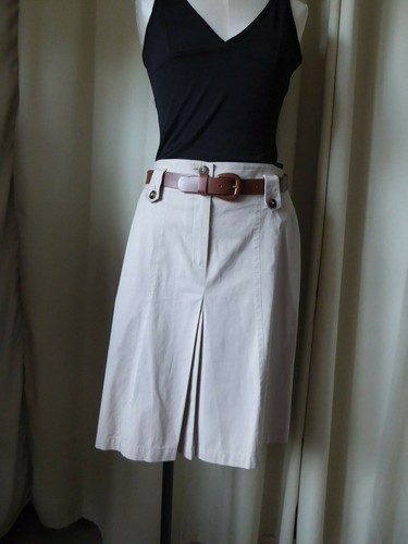 Jupe été gabardine coton - jupe,