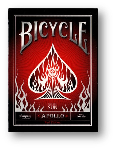 Apollo deck bicycle rouge - -,