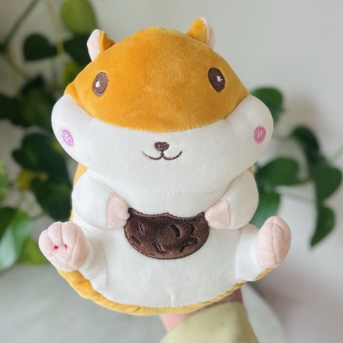 Cute hamster cartoon plush - cartoon,